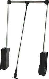 Hafele Pull Down Closet Rod, 26 lbs load capacity (Chrome-plated, 26" - 35 1/16")
