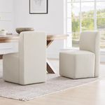 CHITA Dining Chairs with Casters Se