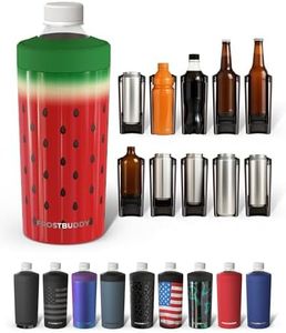 Universal Buddy XL Can Cooler by Frost Buddy - Fits 12-ounce, 16-ounce, 20-ounce, and 24-ounce Cans and Bottles - Keep Your Drinks Refreshingly Chilled for over 12 hours (Watermelon Kiss)