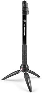 Manfrotto Kit Tripod VR Pixi Evo 52-143cm 1Kg Payload for Small Light 360 Cameras Lightweight;Professional Manfrotto Virtual Reality PIXI Evo Kit, Black (MKCONVR)
