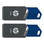 HP 32GB x900w USB 3.0 Flash Drive 2-Pack​