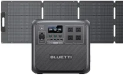 BLUETTI AC180 Solar Generator with 