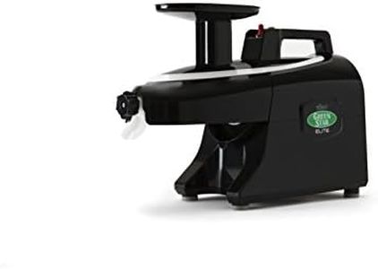 Tribest Greenstar Elite GSE-5010 Jumbo Twin Gear Cold Press Juice Extractor, Black