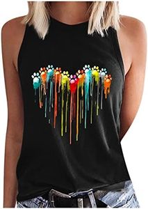 NUSGEAR 2024 Camisetas sin Manga Mujer Verano Moda color sólido Camisola Casual Camisetas de Tirantes Cuello redondo deportivo Cómodo Fiesta Chaleco Tops Suelto Basic Shirt tee Camisa playa