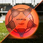 Hy-Pro Premium Light Up LED Glow Football - Glow in the Dark Cool Sports Gift Idea, Official Size 5