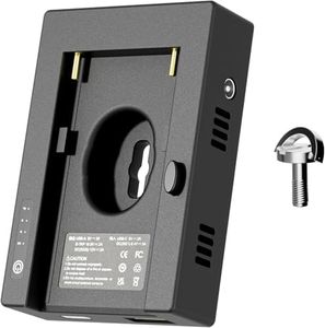 F1TP D-tap to NP-F550 Dummy Battery Coiled Power Cable for Sony NP NP-F550/770/570 NP-F970 Atomos Ninja Monitor Power LED Light