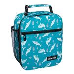 Hap Tim Kids Lunch Box for Boys, Insulated Lunch Bag for Girls, Reusable Lunchbox Cooler Bag Shark (CA18654-SK)