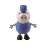 Figurine de Collection Comansi Peppa Pig, Grand-Père Pig 7cm (2013)