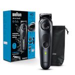 Braun All-in-One Style Kit Series 5 5470, 8-in-1 Trimmer for Men with Beard Trimmer, Body Trimmer for Manscaping, Hair Clippers & More, Ultra-Sharp Blade, 40 Length Settings, Waterproof