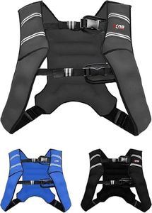 Xn8 Adjustable Weighted Vest 3.5 kg 5 kg 8 kg 10 kg Neoprene Weighted Vests for Men Women Running Jogging Walking Gym Workout Strength Training