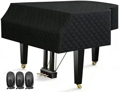 PCLOOV-Grand Piano Cover Waterproof Moisture-proof and Dustproof Grand Piano Protective Cover (200cm/78.7in)