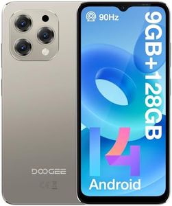 DOOGEE N55 Smartphone Offerta 2024, Smartphone Android 14, 9（4+5） GB+128GB/1TB, 6.56" HD+90Hz, 13MP Fotocamera, Telefono Cellulare 5150mAh Batterie, 4G Dual SIM 2.4G/5G WiFi OTG -Telefono Economico