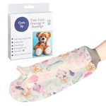 Childrens Cast Covers for Shower in Colourful Fish Design - Premium Cast Covers for Shower - Small Arm Shaped Arm Cast Cover - Lightweight Cast Sleeves for Kids - Waterproof Complete Protection