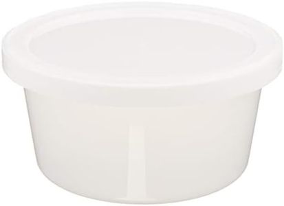 Sammons Preston Putty Containers, Pack of 10, For 3 Ounces of Therapy Putty, Durable Empty Plastic Containers & Lids, for Physical and Occupational Therapy, Portable for At Home or Rehab Use