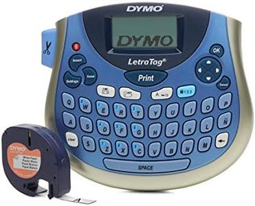 DYMO LetraTag LT-100T Plus Compact, Portable Label Maker with QWERTY Keyboard (1733013)