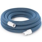 BEWAVE Pool Vacuum Hose, Above/In Ground Manual Heavy Duty Swimming Pool Hose with Swivel Cuff, 1-1/2 In x 30 Ft