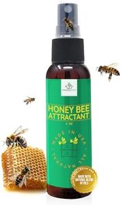 Donaldson Farms - Honey Bee Attractant Spray - Bee Hive Lure for Gardens, Beehives, Flowers & Fruit Trees with Natural Lemongrass Oil Formula, Easy to Use for Beekeepers & Pollinator Support - 2 oz