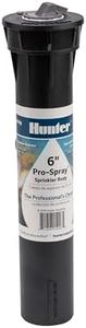 Hunter Industries PROS06 Hunter Pro 6" Pop-up Sprinkler Spray, Small, Black