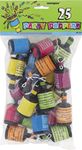 Multicolor Party Poppers - Pack of 25 - Fun and Easy to Use, Perfect for Celebrations and Special Occasions
