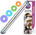 23.6 Inch Rolling Pin with Thicknes