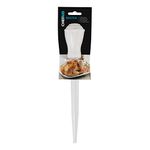 Chef Aid Traditional Baster, Essential Kitchen Gadget for Basting While Roasting to Keep you Roasted Meats Suculent, Made with BPA free Plastic with Measurements White