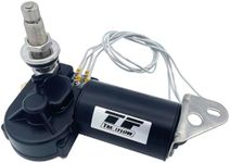 TREXFLOW TF Boat Wiper Motor 12V 2.5" Shaft 110 Degree - MRV and Automotive Applicable Wiper Motor Replaces 34010 4R2.12.R110D WWF12C18 Series, TF-C4010