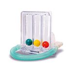 Newnik Respiratory Exerciser/Lungs Exerciser RE201, Pack Of 1, Black