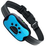 PcEoTllar Rechargeable Bark Collar - Humane Dog Barking Collar with Vibration & Beep - No Shock Anti Bark Collar effective for Small/Medium/Large Dogs, Anti Barking