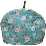 Cotton Tea Cozy Vintage Floral Printed Teapot Cover Tea Pot Décor Cozies Insulated Kettle Kitchen Dust Cover