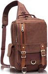 KAUKKO Canvas Messenger Bag Cross B