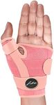 Doctor Developed Thumb Brace for Arthritis/Thumb Splint/Thumb Support for Men & Women - Trigger Thumb Spica Splint - Thumb Splint for Right Hand/Left- FDA Medical Device & Handbook (Pink, Single)