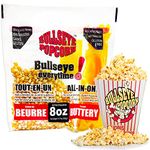 24 bag of 8oz Portion Bag Bullseye all in one Prepack Premeasured unpopped Popcorn Kernels for Kettle Popcorn Machines.