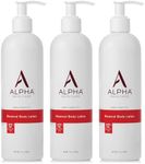 Alpha Skin Care Revitalizing Body Lotion, 12% Glycolic AHA, Simple & Effective Daily Moisturizer Hydroxy Acid, Hydrates & Exfoliates for Soft, Smooth Skin, Anti-Aging, 12 Oz, Pack of 3