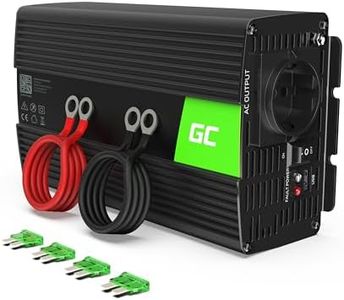 Green Cell 1000W/2000W 12V auf 230V Volt kfz Spannungswandler Wechselrichter Power Solar Inverter DC AC Umwandler Stromwandler Fahrzeuge Wohnwagen Auto Modifizierte Sinus Sine Wave Autoladegerät