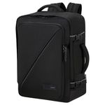 American Tourister Take2Cabin - Easyjet Cabin Bag 36 x 20 x 45 cm, 38 L, 0.70 kg, Hand Luggage, Airplane Backpack M Underseat, Black (Black)
