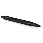 Parker IM Ballpoint Pen | Matte Black with Black Trim | Medium Point with Blue Ink Refill | Gift Box