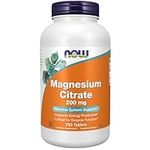 NOW Magnesium Citrate 200 mg,250 Ta