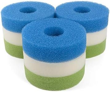 LTWHOME Foam Sponge Filter Set Fit for Hozelock Bioforce 4500 Filter (Pack of 3 Sets)