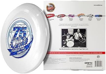 Wham-O Frisbee 75th Anniversary 175g Flying Disc - 10.8 Inch Diameter Limited Edition Collectors Item - The Original Frisbee Flying Disc Outdoor Games