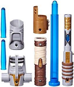 Star Wars Lightsaber Forge Jedimeister OBI-Wan Kenobi Electronic Lightsaber with Blue Blade Extendable 4+ Years