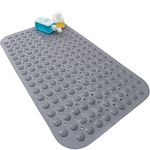 TAGPR Door mat Bathroom mats Anti Slip mats Door mat for Entrance Anti Slip mat for Bathroom Floor Foot mat Anti Skid Bathroom mat Bathtub Bath Shower mat Suction Cups (Design 4 | 70 x 35)