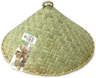 PANWA Traditional Sticky Rice Cooking Steamer Basket Wicker Lid Handcrafted “Universal Fit for all Large” Wing and Round Baskets