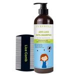 Anti Lice Remover Shampoo with Rosemary & Neem Oil - Anti-Nits Treatment Shampoo for Kids - Lice & Nits, Lousy Hair Removal - Natural Lice Cleansing & Protection Smoothing Hair Shampoo(Free Lice Comb)(Pack of 1 = 150ml)