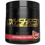 EHPlabs OxyShred Hardcore Thermogenic Pre Workout Powder for Shredding - Pre Workout Powder with L Glutamine & Acetyl L Carnitine, Energy Boost Drink, Mood Booster - Watermelon Candy, 60 Servings