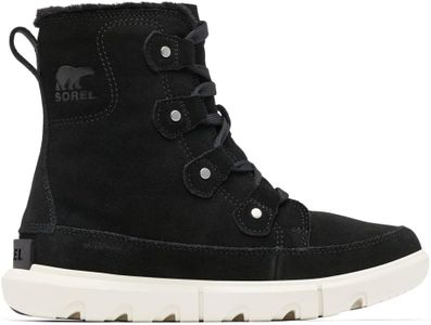 Sorel Women’s Explorer Joan Waterproof Boot, Black, Size 5 UK