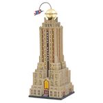 Department 56 DC Comics Village Superman The Daily Planet Lit Building, 16.14 Inch, Multicolor