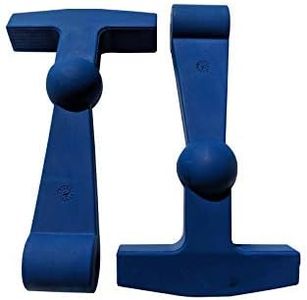 2-Pack Replacement Lid Latches Compatible With Yeti and RTIC Hard Coolers, Designed and Manufactured - Larger, Ergonomically Improved Design That Fits all Yeti Tundra Coolers (Blue)