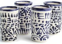 MEXTEQUIL - Talavera Shot Glasses S