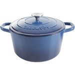 Crock-Pot 69142.02 Dutch Oven, 5-Quart, Blue