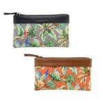 Hamelin Multi Purpose Pouch for Men & Women | Stationary Makeup Medicine Essentials Pouch Day Clutch Travel Organizer | Vegan Leather Purse for Office College Outing | Flutter-Pack of 2